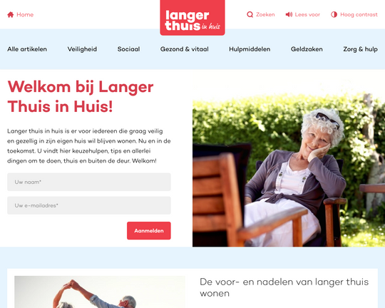 Langer Thuis in Huis Logo